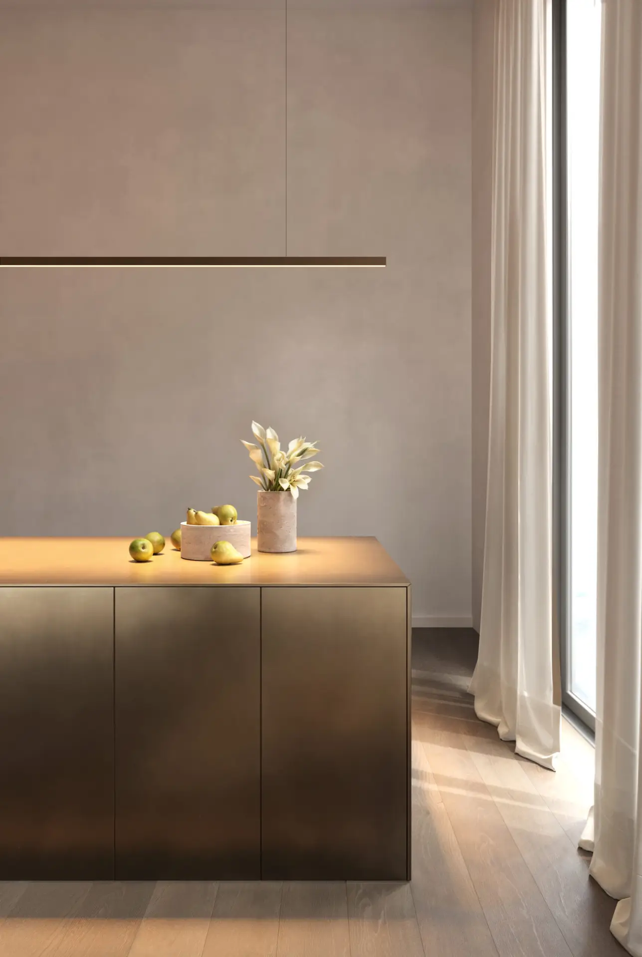 SLD20-SUSP-DIFFUSER_BRUSHED_BRONZE_ANO_Lampa_nad_wyspę_Modular